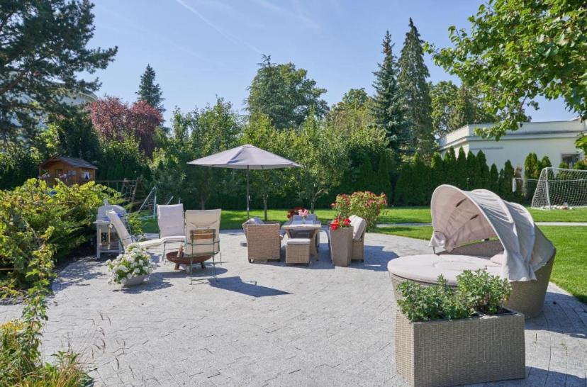 Apartment Mit Gartenblick Und Terrasse Baden Dış mekan fotoğraf